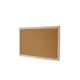 thumbnail image 1 of Pizarra Corcho 50 X 70 Borde Madera Resistente + Fijadores Café, 1 of 3
