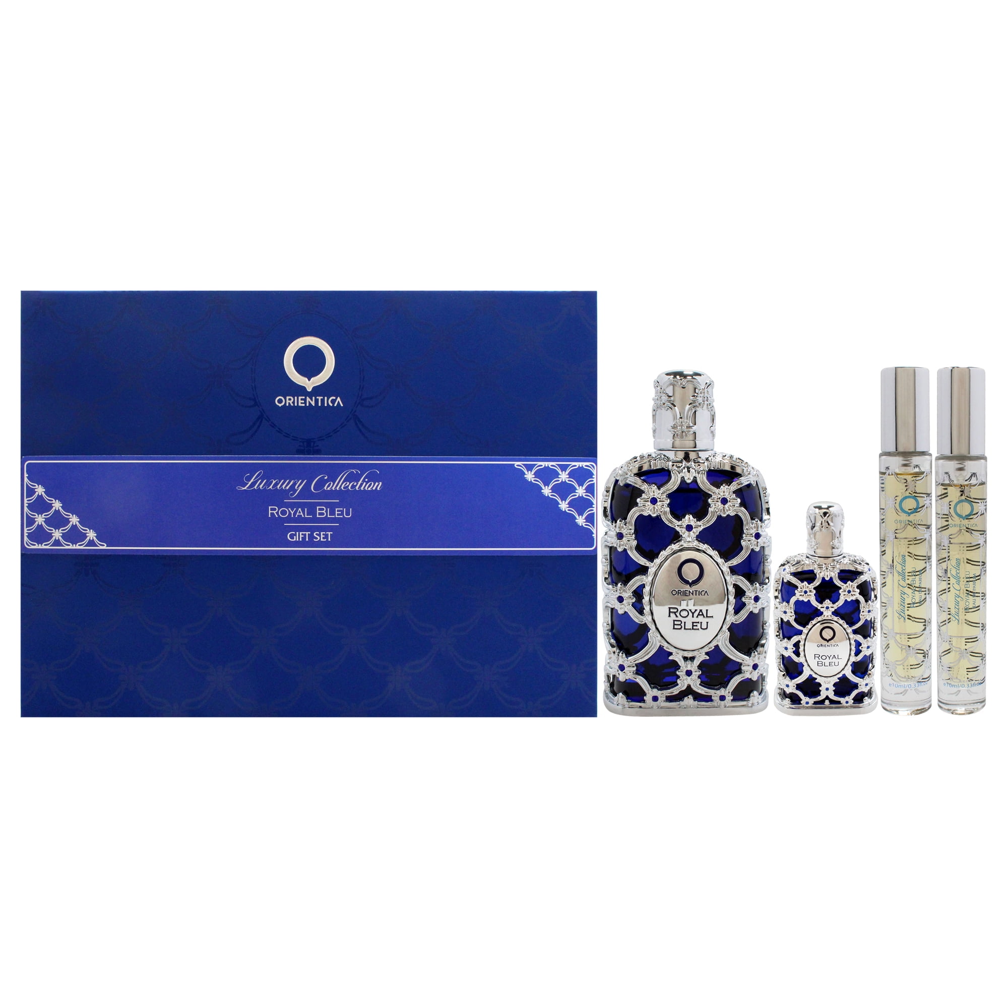 Set De Regalo Perfume Orientica Royal Bleu Luxury Collection Edp 80 Ml Unisex