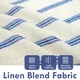 thumbnail image 2 of Cortinas DriftAway, 91 cm, mezcla de lino, rayas verticales, 2 paneles, 2 of 7