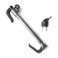 Ioensy - Bloqueo Del Volante, Bloqueo Telescópico De Pedal De Doble Gancho Para Furgoneta, Coche Y Camión