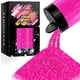 thumbnail image 1 of Polvo de glitter ultrafino iridiscente 210 g/7,41 oz, escamas de resina arcoíris, lentejuelas para manualidades, chips de epoxi para vasos y slime (lila francés), 1 of 7