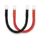 thumbnail image 1 of Cable de batería QIATOL 4 AWG 2 piezas con terminales de cobre, 1 of 8