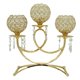 thumbnail image 4 of Candelabro De Cristal De Mosaico Hueco Candelabro Soporte Boda Centro De Mesa De La Casa, 4 of 5