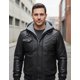 thumbnail image 1 of Chaqueta de Cuero Genuino Caballeros Hombre Importada, 1 of 3