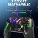 thumbnail image 2 of Controlador inalámbrico compatible con Switch/PC/Teléfono, gamepad programable con RGB de iluminación, emparejamiento con un solo botón para despertar, función de vibración turbo, 2 of 9