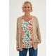 thumbnail image 1 of Polera Mujer Tapado Print Beige, 1 of 4