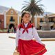thumbnail image 1 of Traje Tipico Nortino Fiestas Patrias Niña Falda y Pañoleta, 1 of 3