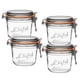 thumbnail image 1 of Frascos de Vidrio Le Parfait Super Terrine 500 ml Herméticos Paquete de 4, 1 of 9