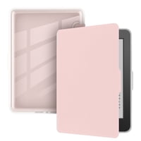 Gangxun Funda Rosa Compatible Con Kindle Paperwhite 3/2/1 – Acrílica, Resistente A Salpicaduras, Modo Reposo Inteligente