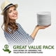 thumbnail image 4 of Platos de papel Stock Your Home, 9 pulgadas, sin estucar, blancos, paquete de 300, 4 of 7