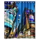 thumbnail image 1 of Cortina de ducha de Times Square, Nueva York, juego de cortinas de baño con ganchos, tamaño 60 x 72 pulgadas, 1 of 3