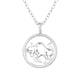 thumbnail image 1 of Collar de plata con el signo del zodiaco Tauro, 1 of 2