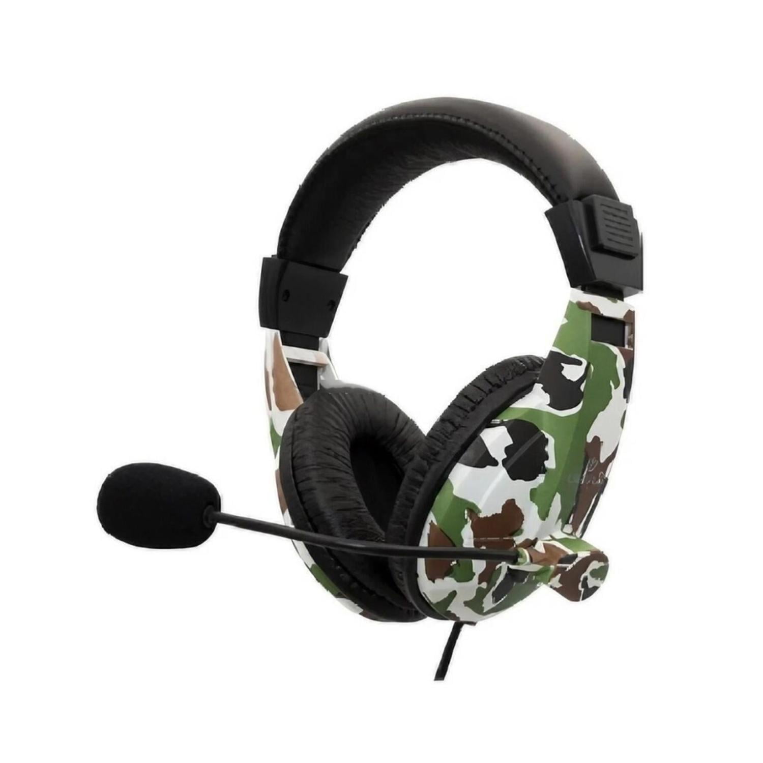 Ultra - Audifonos Gamer Overear Jack 3.5mm Mimetizado Xup551