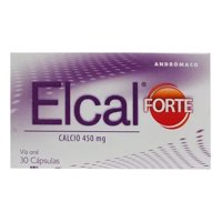 Andromaco - Elcal Forte X 30 Capsulas (Calcio 450Mg)