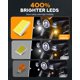 thumbnail image 2 of Kit de luces intermitentes PBYMT 1156/1157 de 2 pulgadas con lente ahumado – paquete de 4, 2 of 7