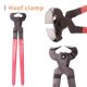 thumbnail image 4 of Juego de herramientas Farrier Hoof Long River Horse, 7 piezas con bolsa de transporte, 4 of 6