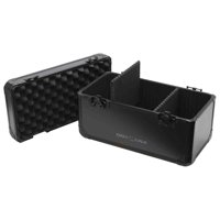 Maletín Utilitario Odyssey K7120Bl Para Discos De 120/7 Pulgadas, Color Negro