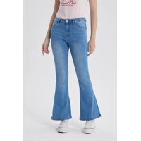 Fashionspark - Jeans Mujer Flare Vale Azul Claro