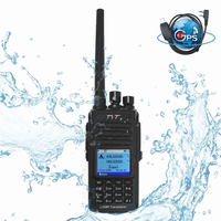 Tyt Md-Uv390 Transceptor Digital Dmr Banda Dupla 144/430Mhz 5W, Gps + Ip67 À Prova D'Água