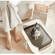 thumbnail image 3 of Arenero Para Gatos Mascotas Baño O Sanitario Con Pala Negro, 3 of 3