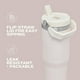 thumbnail image 3 of Pajita abatible Stanley IceFlow 2.0 para vaso, 590 ml, acero inoxidable, 3 of 3