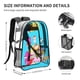 thumbnail image 3 of Schoolhouse Rockmochila Transparente Temática Resistente Y Duradera Bolsa See through Para Trabajo Deporte Universidad Y Viaje 31 × 43 Cm, 3 of 6