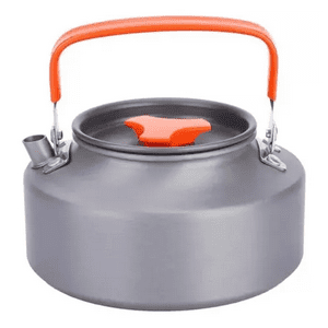 Genérico - Tetera Para Camping Y Caza, Con Silbato, Capacidad 1.6 Litros