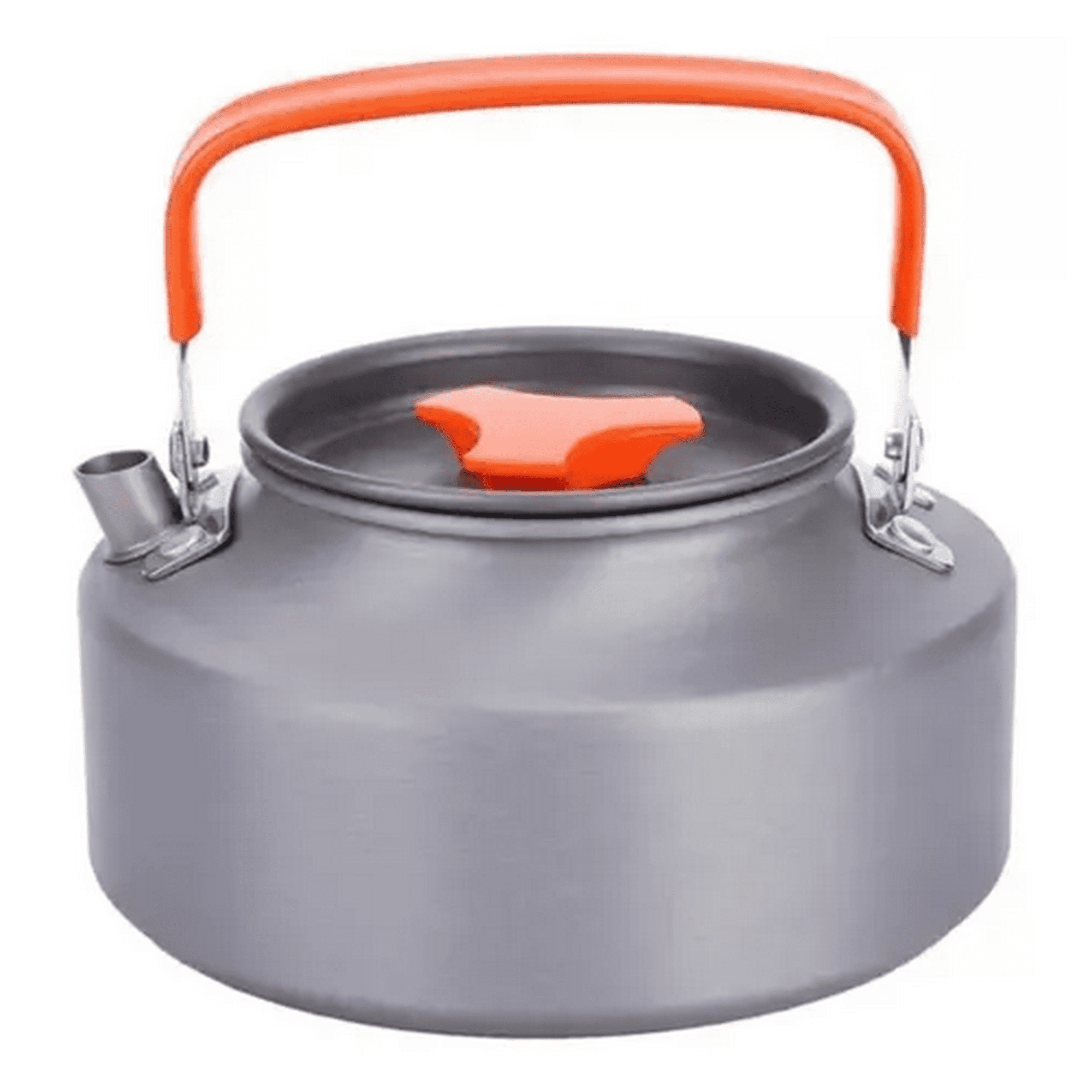 Genérico - Tetera Para Camping Y Caza, Con Silbato, Capacidad 1.6 Litros