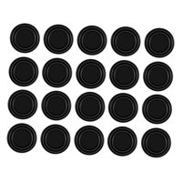 Ioensy - Juntas De Amortiguador De Puerta De Coche Almohadilla Anticolisión Piezas Amortiguador 20 Piezas