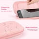 thumbnail image 4 of Funda de transporte innoAura para consola Switch 2 con 9 tarjetas de juego, rosa, 4 of 8