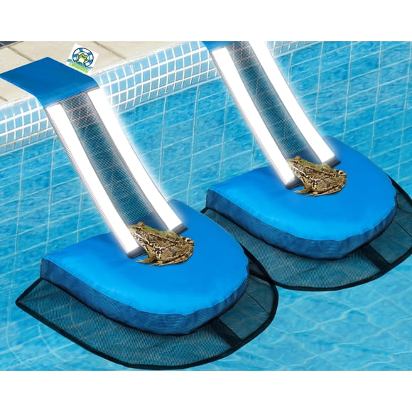 Rampa de Escape para Animales de Piscina LCHUANG con 2 Almohadillas Reflectantes