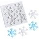 thumbnail image 1 of Molde de silicona para fondant con temática navideña en 3D, moldes para copos de nieve, moldes para tartas de azúcar, molde para decoración de tartas de chocolate, 1 of 7