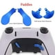 thumbnail image 3 of 4PCS Metal Back Paddles For PS5 DualSense Edge Controller,Paletas de repuesto intercambiables para PS5 DualSenseEdge Wireless Controller-Azul, 3 of 6