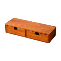 Bothyi - Caja De Almacenamiento De Madera Para Cápsulas De Café, Organizador De Escritorio Con Cajón