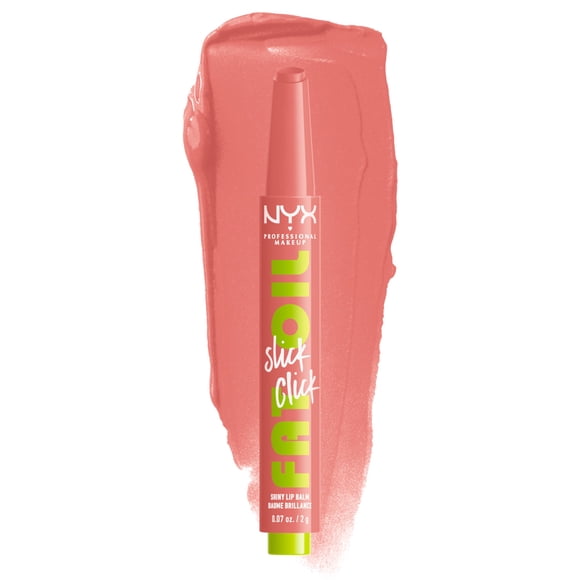 Bálsamo labial NYX PROFESSIONAL MAKEUP Fat Oil Slick Click Peach