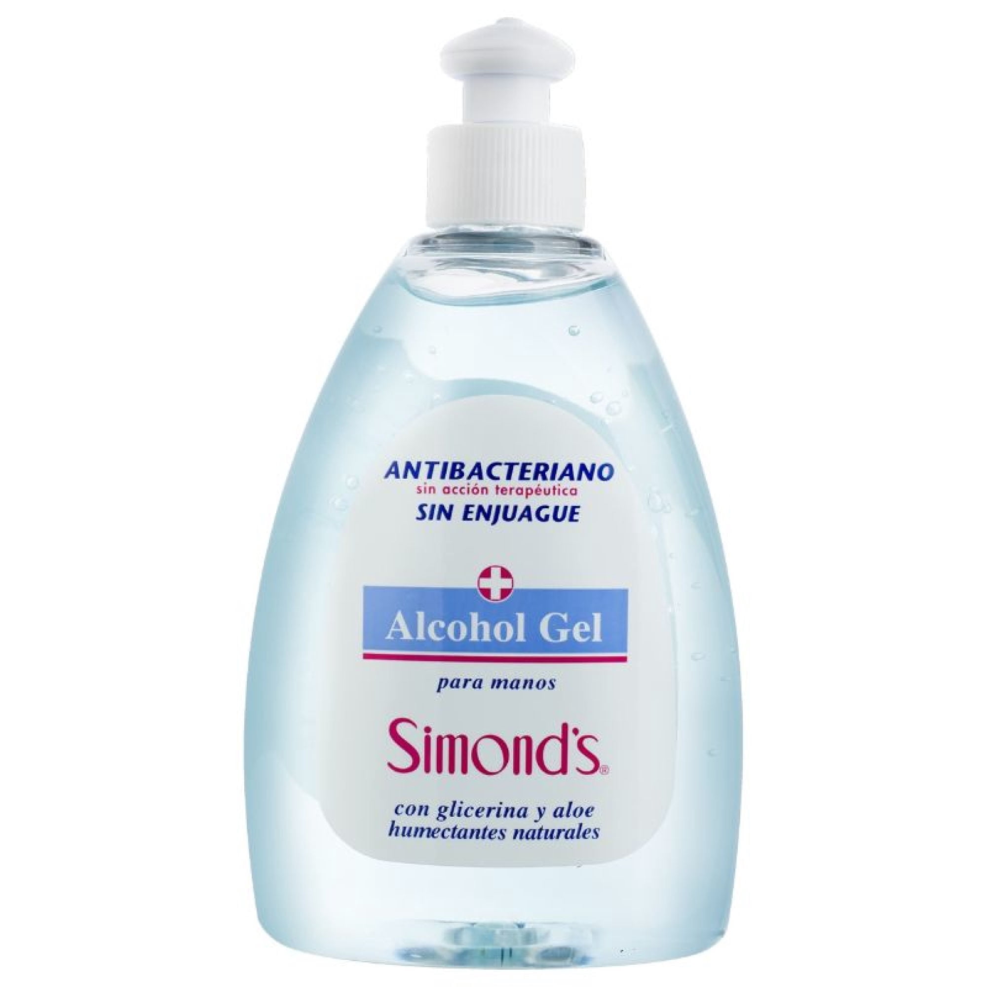 Alcohol Gel Al 70% Antibacteriano Sin Enjuague 360 ml Simond’s