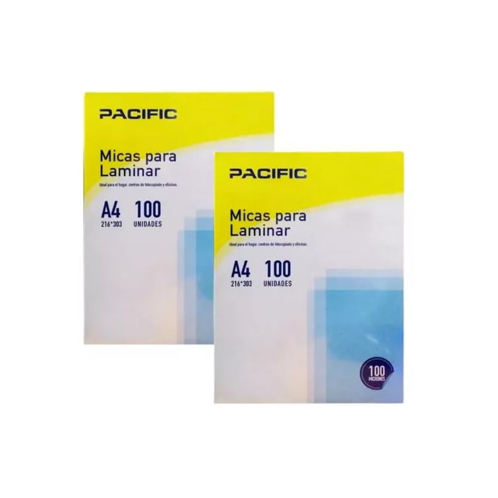 Pacific - Lamina A4 Para Termolaminadora
