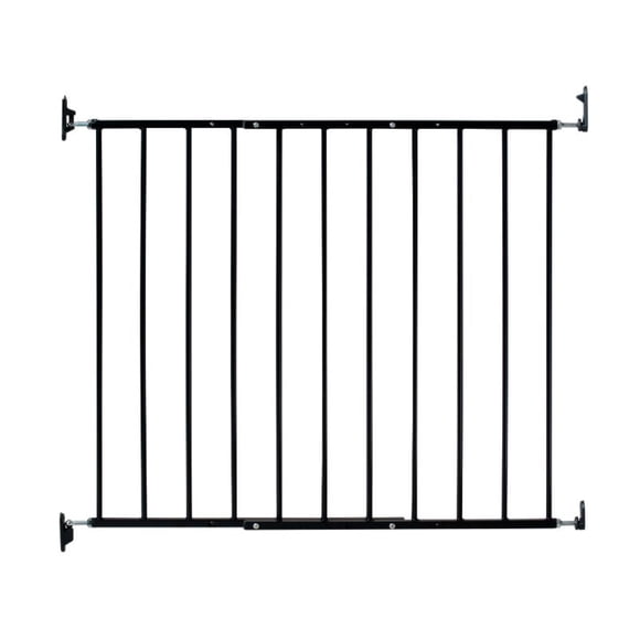 Puerta de Seguridad para Escalera Color Negro