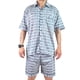 thumbnail image 1 of Pijama Hombre Verano Short Y Polera Con Botones 483, 1 of 4