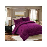 Imac Hogar - Plumon Chiporro De Invierno Plaza Y Media Morado