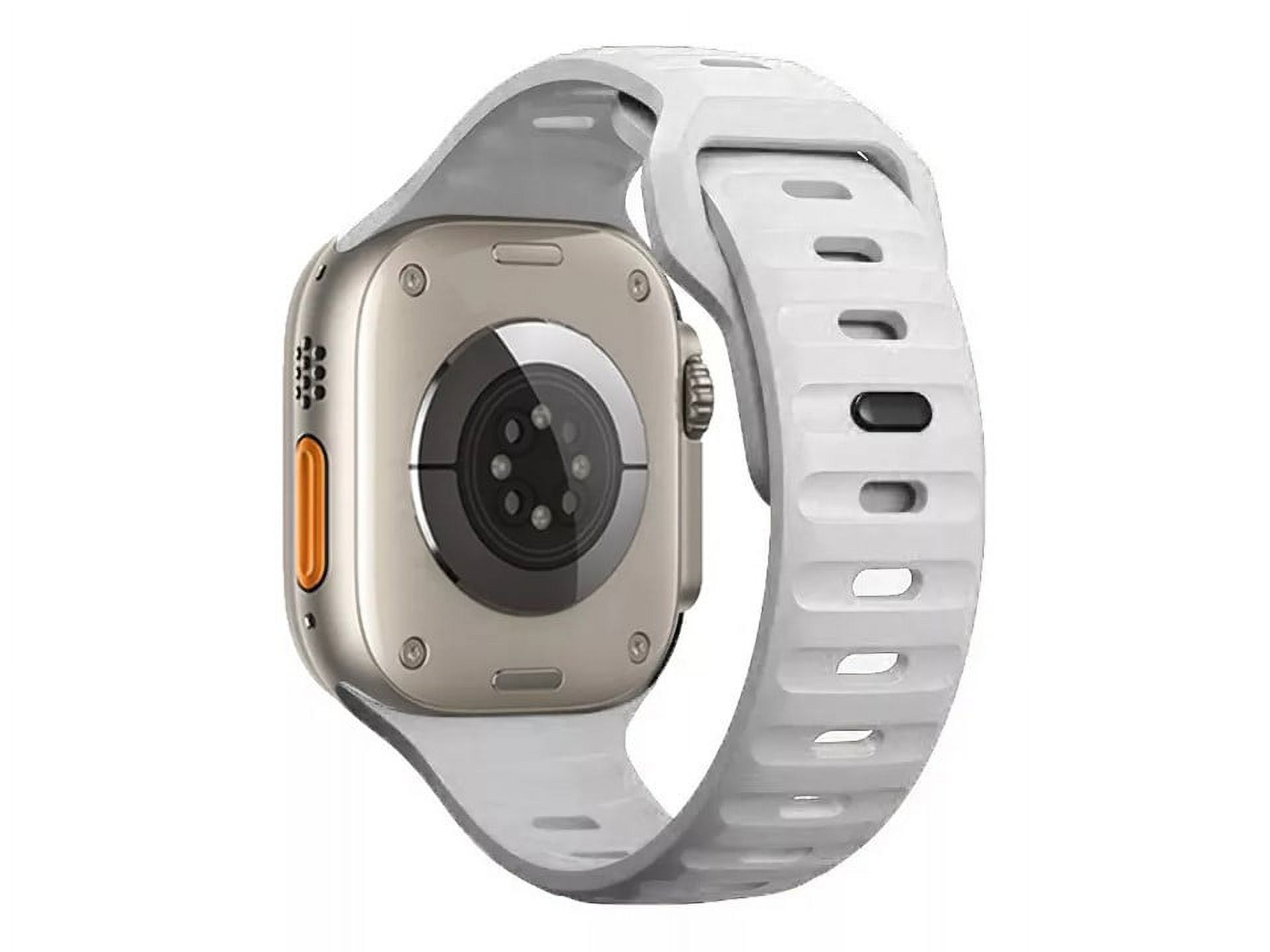 Genérico - Correa Sport Compatible Iwatch Apple Watch 42/44/45/49Mm Blanco