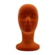 thumbnail image 4 of Soporte De Exhibición De Cabeza De Maniquí, Modelo Y Exhibición De Cabello Para Sombreros, Tocados De Salón, Color Naranja, 4 of 5