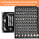 thumbnail image 1 of Juego Kit Set Destornilladores Precision 115 En 1 Telefono, 1 of 3