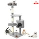 thumbnail image 1 of Rascadores Para Gatos Torre Juguete Con Yute 116cm Gris, 1 of 8
