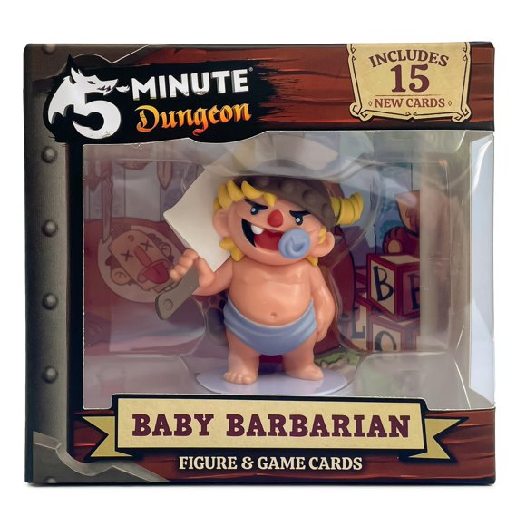 Pack de figurita Baby Barbarian de Wiggles 3D para juego de mesa