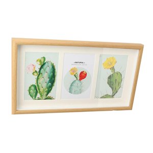 Bothyi - Collage Photo Frame Display Picture Frame Salón 21X39Cm 3 Apertura