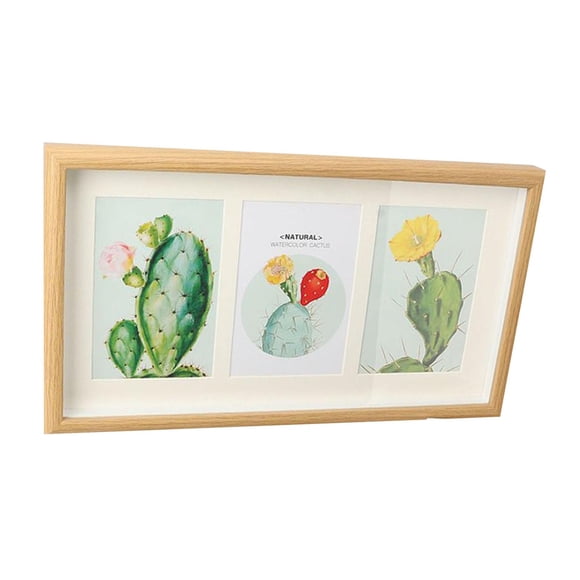 Collage Photo Frame Display Picture Frame Salón 21x39cm 3 Apertura