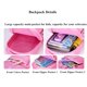 thumbnail image 5 of Mochila con ruedas VIDOSCLA Bowknot para niños y niñas, escuela, 42 cm, 5 of 7