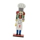 thumbnail image 1 of Figura De Cascanueces Artesanal Para Decoración Navide?a Para El Festival Del árbol De Navidad Chef De Jardín, 1 of 5
