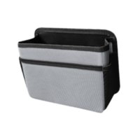 Magideal - Accesorios Genéricos Para Cubo De Basura De Coche, Bolsa De Almacenamiento Impermeable, Soporte Organizador De Basura Multifuncional Para Vehículo Suv Gris